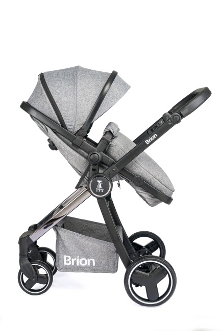 Brion Trendone Travel Sistem Bebek Arabası Gri - Thumbnail