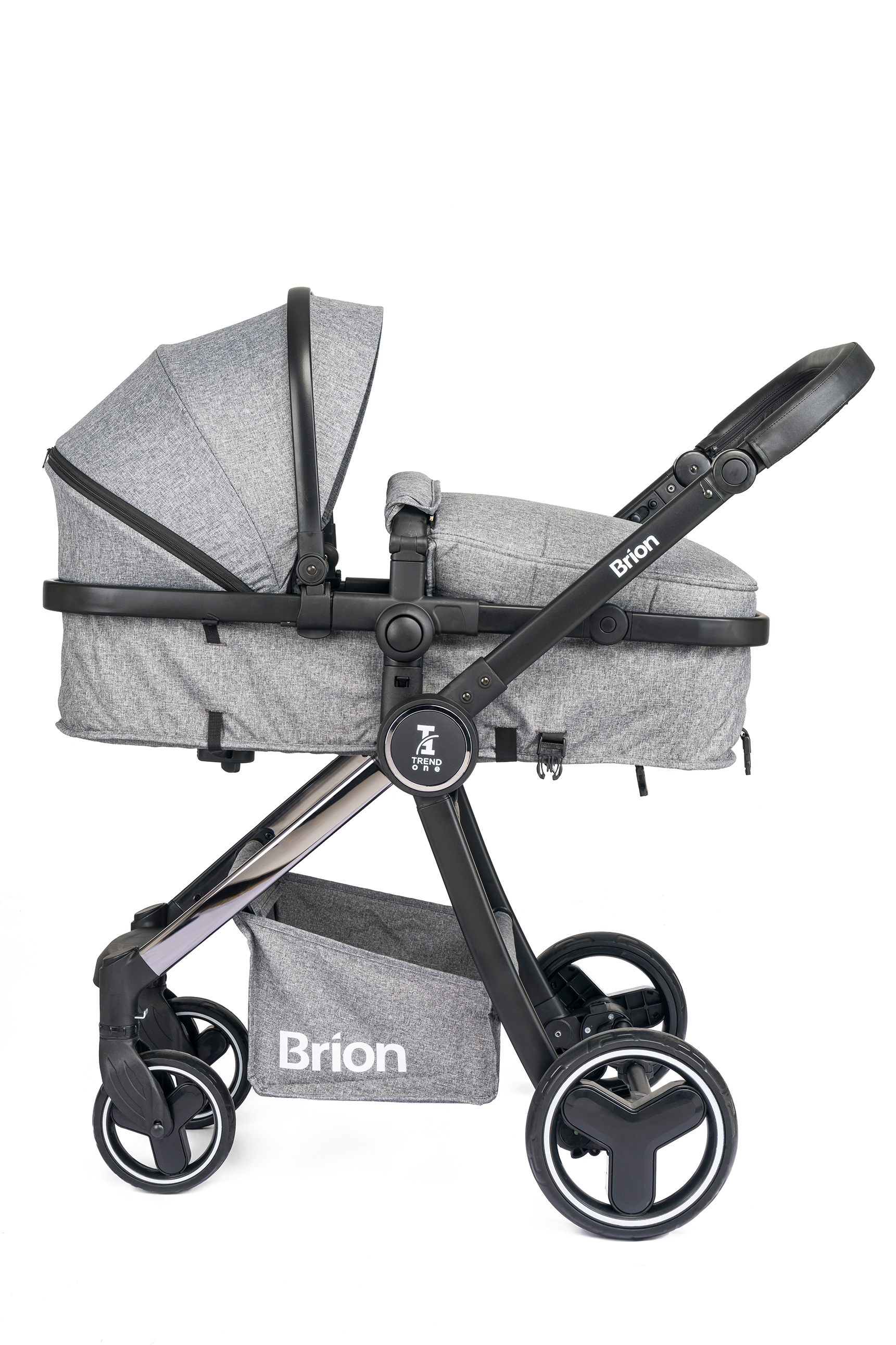 Brion Trendone Travel Sistem Bebek Arabası Gri