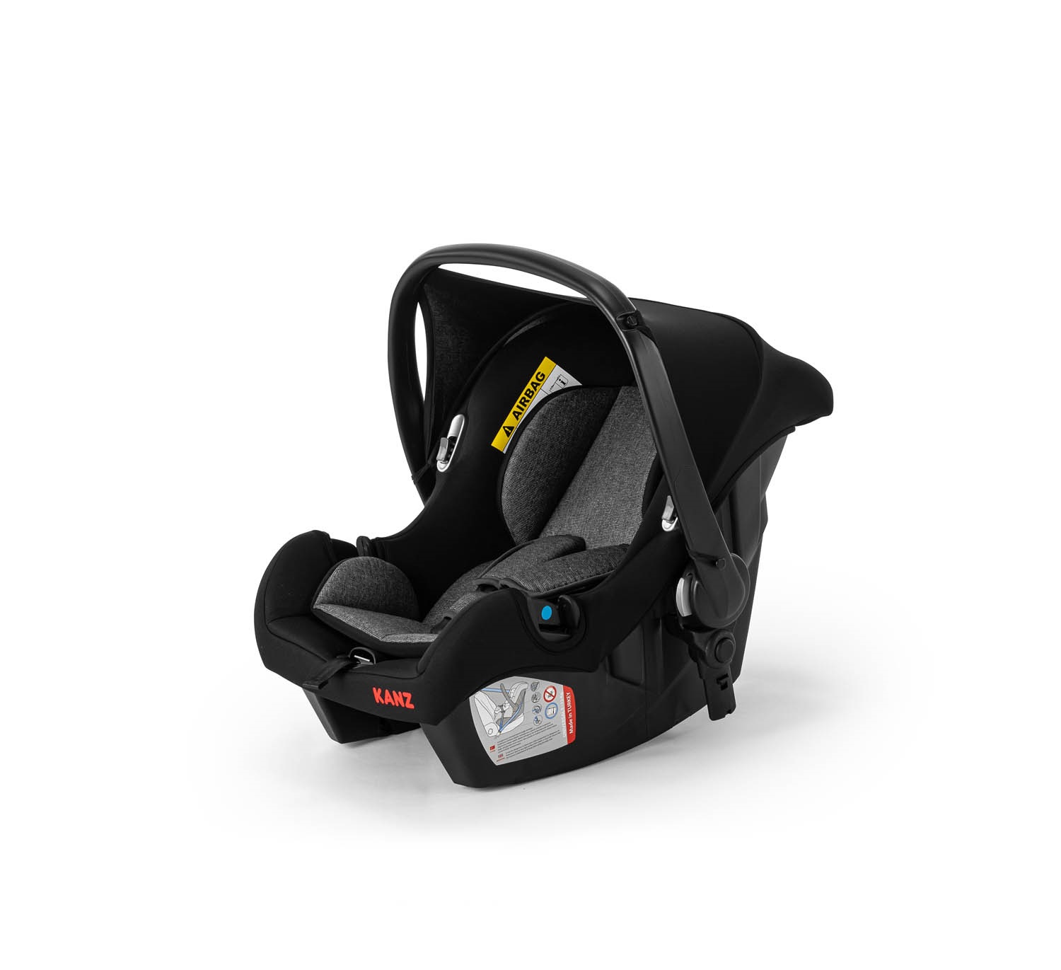 KANZ S - GO Travel Sistem Bebek Arabası Füme