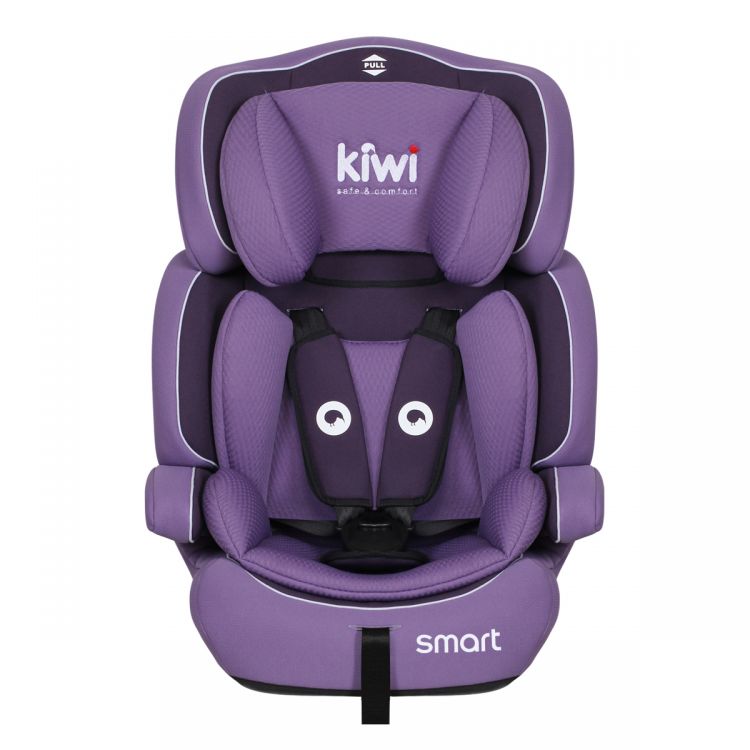 Kiwibaby - Kiwi Safe&Comfort Smart 9-36 Kg Oto Koltuğu Mor