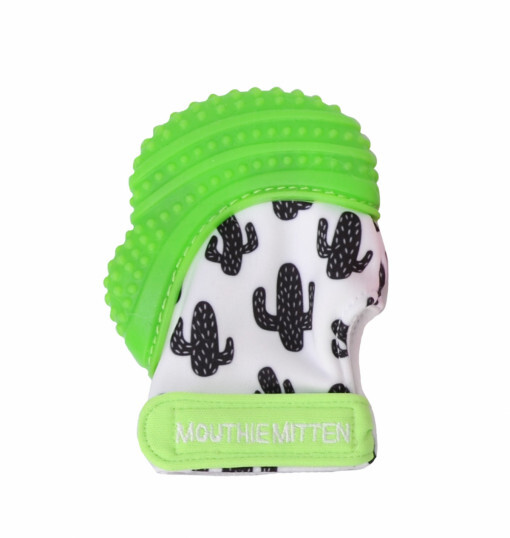 Mouthie Mitten - Mouthie Mitten Diş Kaşıyıcı Eldiven Kaktüs Yeşil