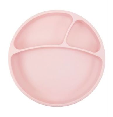 OiOi Silikon Tabak Vakum Tabanlı Porsiyon Pinky Pink