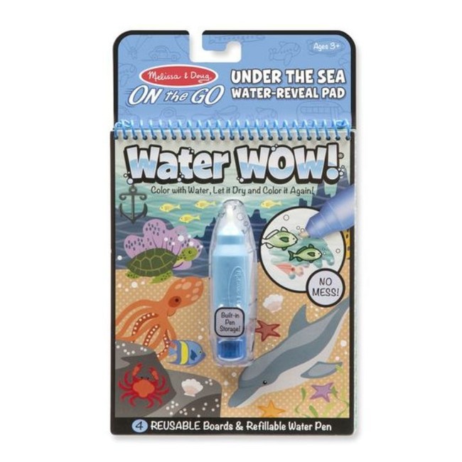 Water Wow! Su ile boyama kitabı - Deniz - Thumbnail